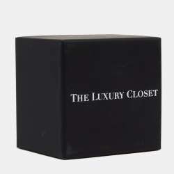 Pre Owned سوار أتش سي كارولينا هيريرا جلد ملتف مزدوج أزرق كحلي 