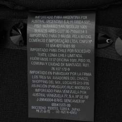 CH Carolina Herrera Black Knitted Fabric Blazer S