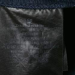 CH Carolina Herrera Navy Blue Knit Pants XS