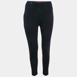 CH Carolina Herrera Navy Blue Knit Pants XS