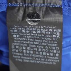 Pre Owned Carolina Herrera Royal Blue Taffeta Pocketed Flared Shirt Dress M