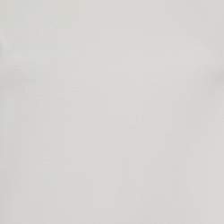 CH Carolina Herrera Off White Knit Open Back Top XS