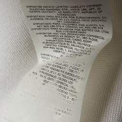 CH Carolina Herrera Off White Knit Open Back Top XS