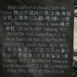 Pre Owned CH Carolina Herrera White Patterned Jacquard Sleeveless Midi Dress M