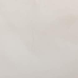 Pre Owned توب سي إتش كارولينا هيريرا نايلون كريمي بأكمام طويلة مقاس متوسط - ميديوم