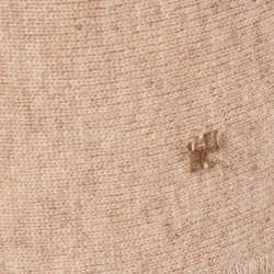 Pre Owned CH Carolina Herrera Dark Beige Wool Sweater S