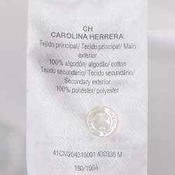 Pre Owned CH Carolina Herrera White Cotton Long Sleeve Shirt M