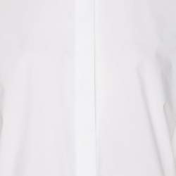 Pre Owned CH Carolina Herrera White Cotton Long Sleeve Shirt M