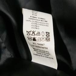 Pre Owned CH Carolina Herrera Black Jacquard Short Skirt L