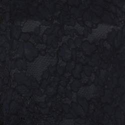 مملوكة مسبقًا CH Carolina Herrera Navy Blue Lace Sleeveless Maxi Dress L