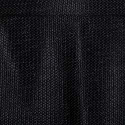 مملوكة مسبقًا CH Carolina Herrera Black Lurex Cotton Blend Pencil Skirt L