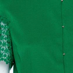 Pre Owned كارديغان سي إتش كارولينا هيريرا أخضر مقاس متوسط - ميديوم