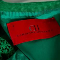 Pre Owned كارديغان سي إتش كارولينا هيريرا أخضر مقاس متوسط - ميديوم