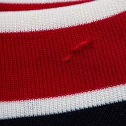 مملوكة مسبقًا توب سي أتش كارولينا هيريرا فيونكة وحافة مغايرة تريكو كحلي مقاس صغير