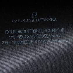 مملوكة مسبقًا توب سي أتش كارولينا هيريرا فيونكة وحافة مغايرة تريكو كحلي مقاس صغير