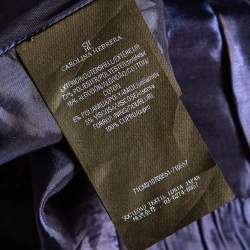 مملوكة مسبقًا توب سي إتش كارولينا هيرير شبكة ودانتيل أزرق كحلي قصات مقاس صغير - سمول