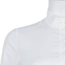 Pre Owned قميص سي أنش كارولينا هيريرا أبيض S