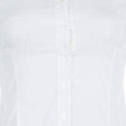 Pre Owned قميص سي أنش كارولينا هيريرا أبيض S