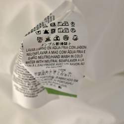 Pre Owned CH Carolina Herrera White Cotton Top XS