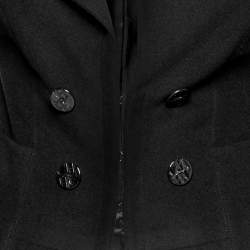 مملوكة مسبقًا CH Carolina Herrera Black Wool Jacket S