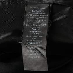 مملوكة مسبقًا CH Carolina Herrera Black Wool Jacket S