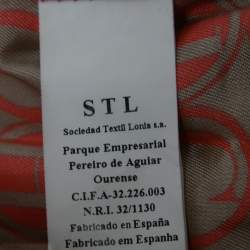 Pre Owned CH Carolina Herrera Gold Synthetic Trench Coat M