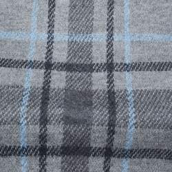 مملوكة مسبقًا توب سي إتش كارولينا هيريرا صوف رصاصي كاروهات بلا أكمام مقاس صغير - سمول