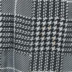 مملوكة مسبقًا CH Carolina Herrera Black Patterned Crepe Shirt Blouse S