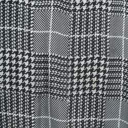 مملوكة مسبقًا CH Carolina Herrera Black Patterned Crepe Shirt Blouse S