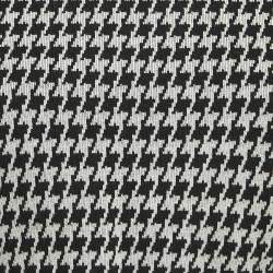 CH Carolina Herrera Black Houndstooth Wool Blend Belted Sweater M