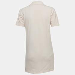 CH Carolina Herrera Light Pink Cotton Mini Polo Dress S
