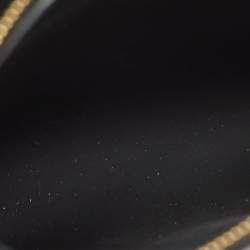 CH Carolina Herrera Black Monogram Coated Canvas Small Matryoshka Locked Tote