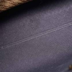 مملوكة مسبقًا CH Carolina Herrera Brown/Beige Monogram Canvas Shopper Tote