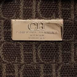 Pre Owned CH Carolina Herrera Multicolor Monogram Canvas Large Chic Shopping Tote