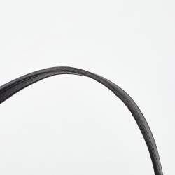 Pre Owned CH Carolina Herrera Black Quilted Leather Chain Tote