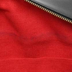 Pre Owned CH Carolina Herrera Black Quilted Leather Crossbody Bag