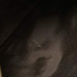 Pre Owned CH Carolina Herrera Grey Monogram Embossed Leather Audrey Shoulder Bag