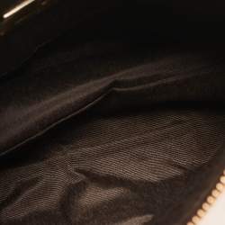 Pre Owned CH Carolina Herrera Yellow Leather Tassel Chain Crossbody Bag