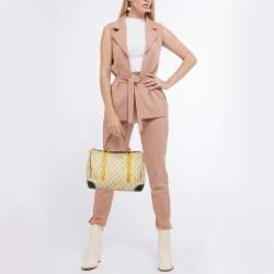 CH Carolina Herrera Multicolor Monogram Coated Canvas and Leather Andy Boston Bag