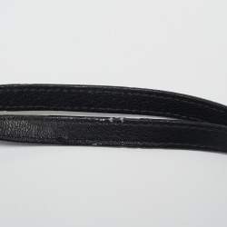 Pre Owned CH Carolina Herrera Black Quilted Leather Chain Tote