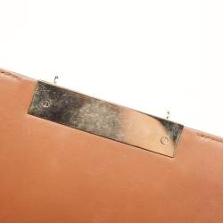 CH Carolina Herrera Tricolor Leather Casati Shoulder Bag