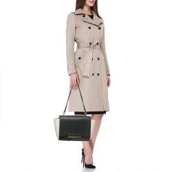 CH Carolina Herrera Tricolor Leather Casati Shoulder Bag
