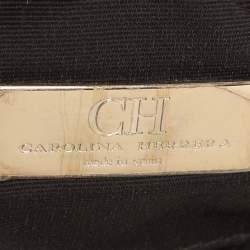 CH Carolina Herrera Red Leather Chain Shoulder Bag