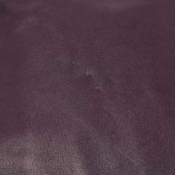 CH Carolina Herrera Dark Purple Leather Envelope Flap Shoulder Bag