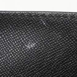 CH Carolina Herrera Black Leather Minuetto Flap Top Handle Bag