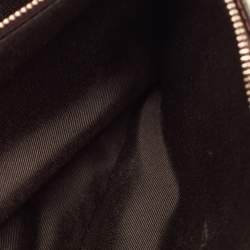 Pre Owned CH Carolina Herrera Tricolor Coated Canvas and Leather Envelope Crossbody Bag