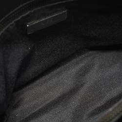 مملوكة مسبقًا CH Carolina Herrera Black Quilted Leather Crystal Studded Chain Tote