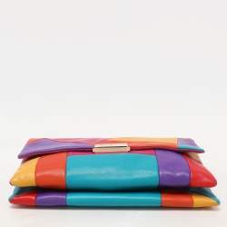 مملوكة مسبقًا CH Carolina Herrera Multicolor Leather Shoulder Bag