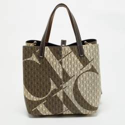 CH Carolina Herrera Multicolor Monogram Coated Canvas and Leather Small Matryoshka Locked Tote