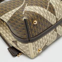 CH Carolina Herrera Multicolor Monogram Coated Canvas and Leather Small Matryoshka Locked Tote